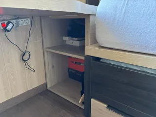 Cama nido con 3 cajones y escritorio