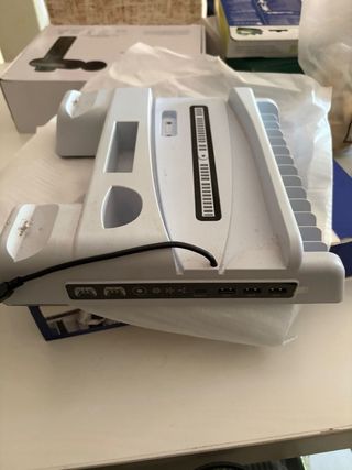Base Carga PS5 GIVO con Ventilador y Cargador Dual