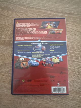Película Cars DVD Español