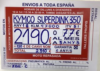 Kymco Superdink 350