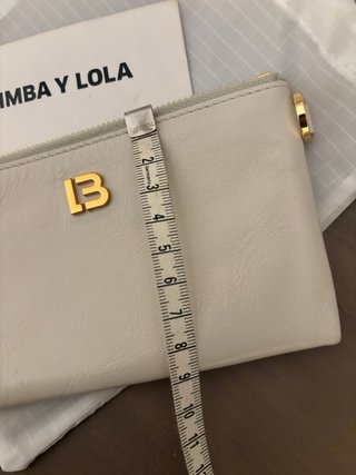 Monedero Bimba y Lola blanco roto