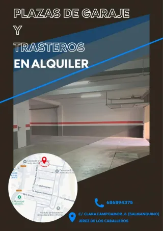 Plazas de garaje y trasteros