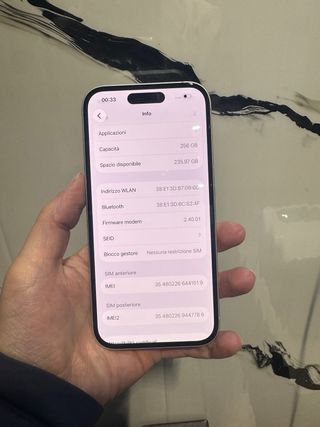 iPhone 16 256GB Bianco
