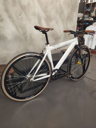 Bicicleta Single Speed Blanca