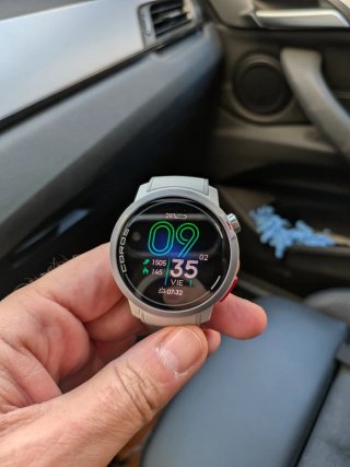 COROS PACE PRO Reloj Inteligente Gris/Rojo