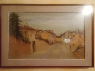 Quadro scorcio Pavia