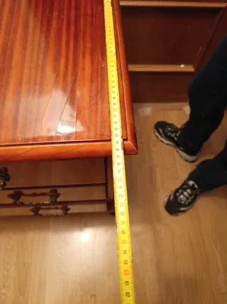 Cómoda tocador madera años 70