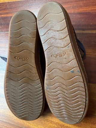 Zapatos Clarks Talla 38 Negro Marrón
