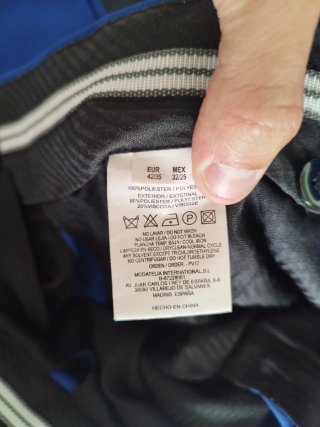 Traje PUROEGO azul eléctrico