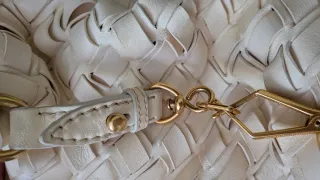 Borsa Miu Miu Beige Pelle Intrecciata