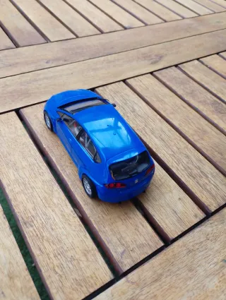 Scalextric Seat Leon Azul