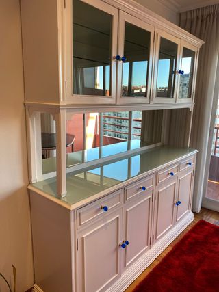 Lote de muebles vintage de salon y dormitorio