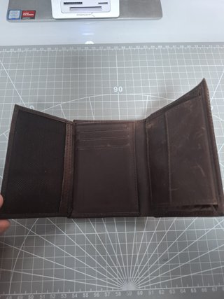 Cartera Marrón Caballero STAMP con Monedero