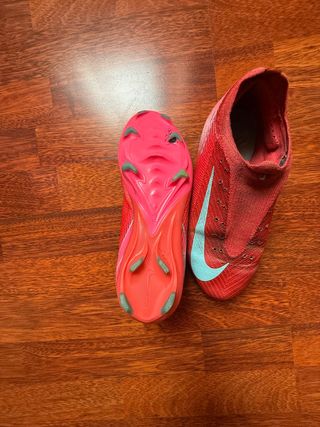 Merkurial botas de rojas Rojas Talla 38