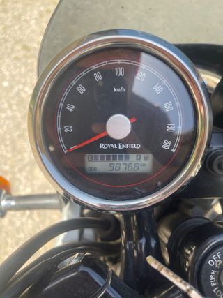 Royal Enfield Interceptor 650 Azul