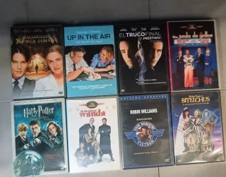 Lote 8 Películas DVD: Humor, Fantasía y Aventura