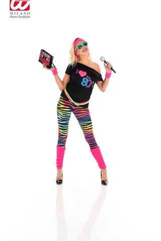 Disfraz Años 80 Talla M Milan