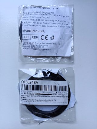 Anelli Adattatore per Obiettivi M42 a Nikon F