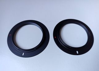 Anelli Adattatore per Obiettivi M42 a Nikon F