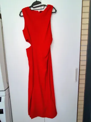 Vestido Zara Rojo Talla M