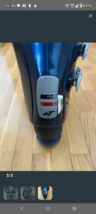 Botas de esquí Nórdica