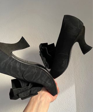 Mario Valentino Scarpe stile retro’ nere 38 ita