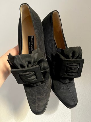 Mario Valentino Scarpe stile retro’ nere 38 ita