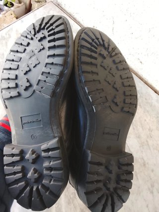 Stivali Kenzo neri con zip e lacci