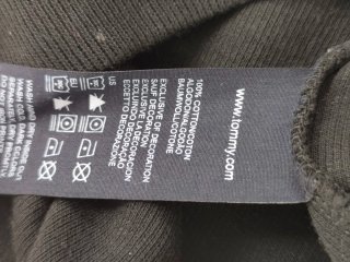 Sudadera Tommy Hilfiger Negra Talla L