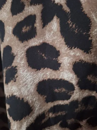 Vestido estampado leopardo tirantes.