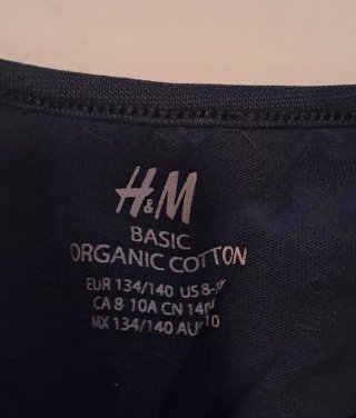 3 Magliette H&M tg. 8/10 anni