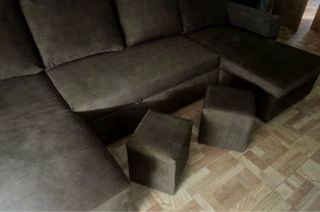 Sofá Cama doble Chaise Longue