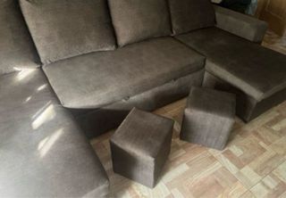 Sofá Cama doble Chaise Longue