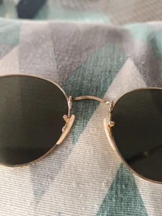 Gafas Ray-Ban Doradas y Grises
