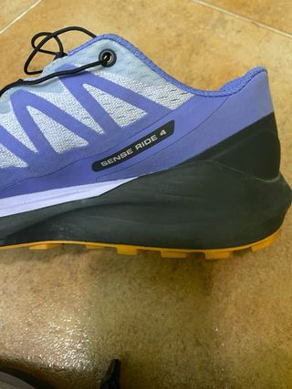 Salomon Sense Ride 4 Gris/Morado