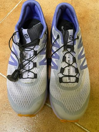 Salomon Sense Ride 4 Gris/Morado