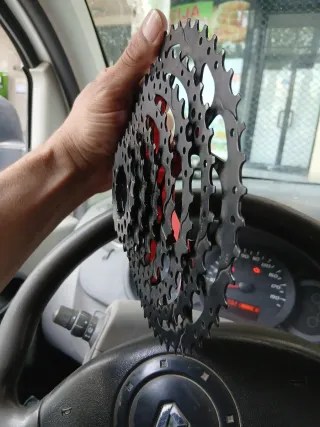 Juego piñones bici montaña