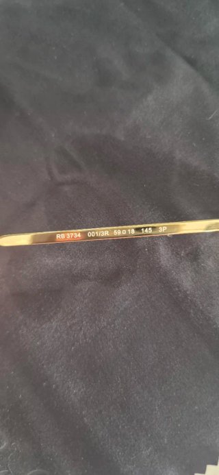 Gafas Ray-Ban Oval Metal Doradas/Grises