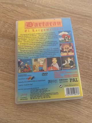 D'Artacan El Largometraje DVD Español