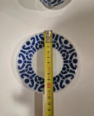 Taza y plato Sargadelos