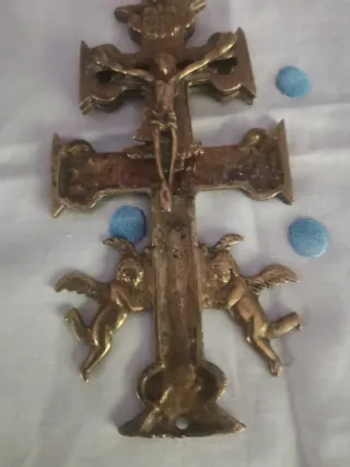 Antigua Cruz de Caravaca Bronce
