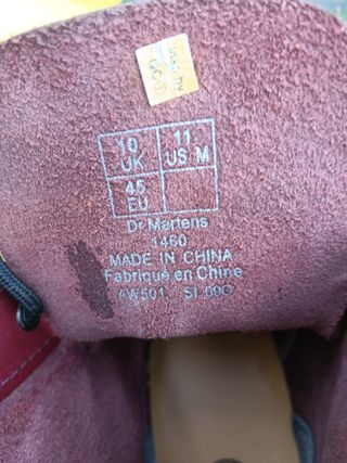 Botas Dr. Martens Rojas