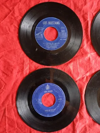 Lote de 6 Discos Vinilo Antiguos