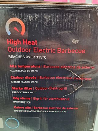 Barbacoa Electrica Weber Lumin Compact SIN USO
