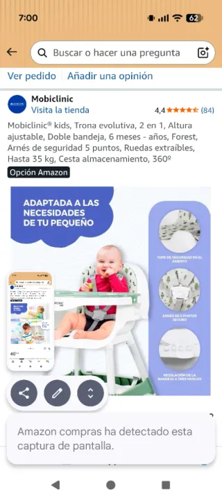 Mobiclinic Trona Evolutiva 2 en 1