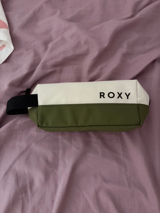 Neceser Roxy blanco y verde