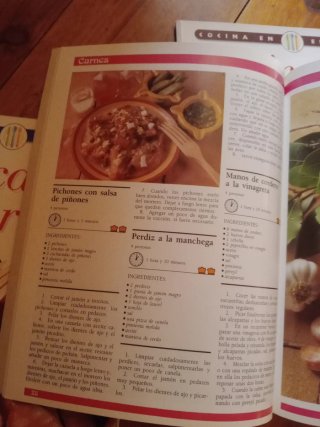 COCINA PRIMEROS PLATOS CARNES Y PESCADOS