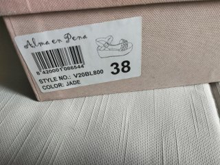 Sandalias Alma en Pena Plataforma Trenzada