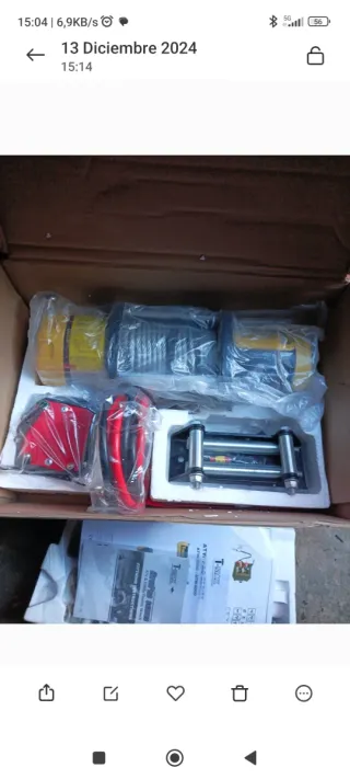 Cablestrante tmax 6000 libras