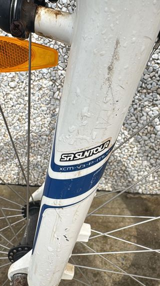 Bicicleta Specialized EN14766 Blanca y Azul